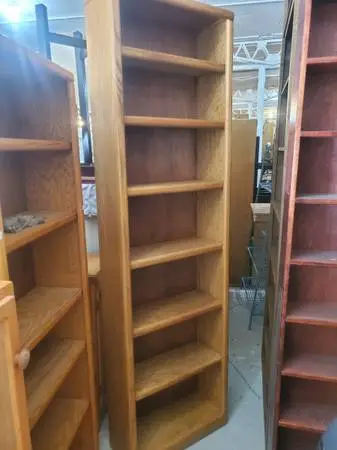 Tall narrow bookshelf