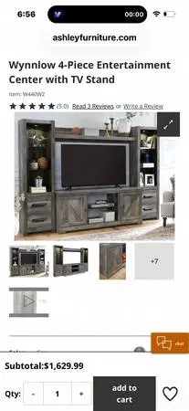 Entertainment center