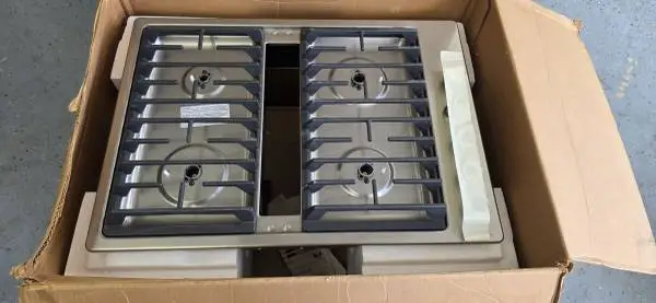 New jennair 30 gas downdraft cooktop
