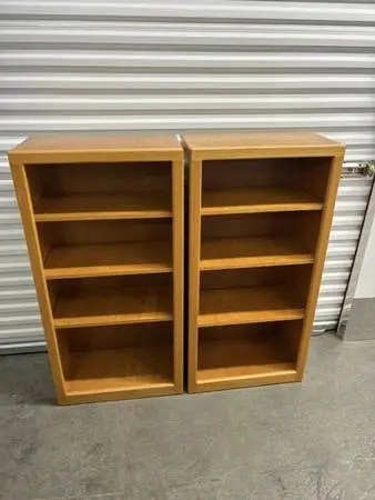 Amish Made Solid Wood Bookcases