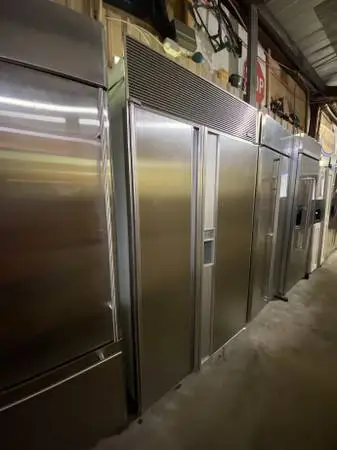 SS Sub-Zero Refrigerator Side by Side 26.4 Cu Ft Model #690/F Used