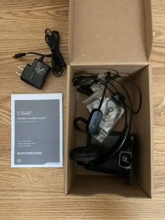 lantronics - CS540 Wireless DECT Headset (Poly) - Single Ear