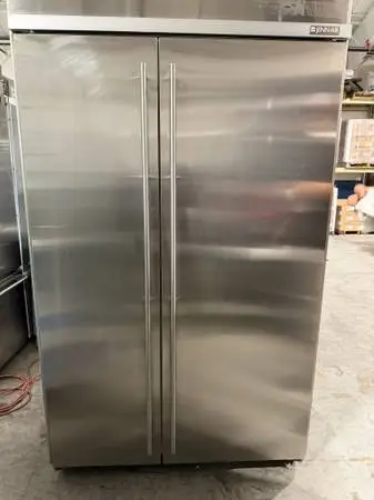 Jenn Air Stainless 48” Wide Fridge/Viking 48” Wide Gas Range