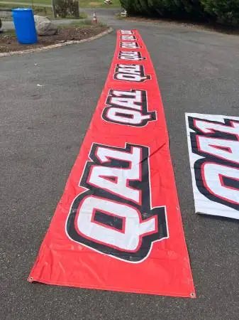 (2) QA1 Racing Banner