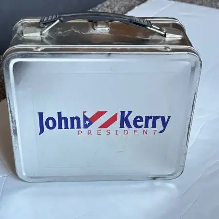 2004 John Kerry President Lunch Box - Collectible