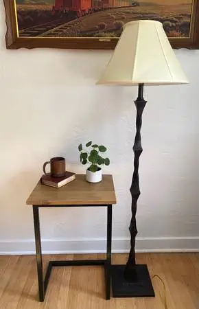 Vintage Metal Floor Lamp