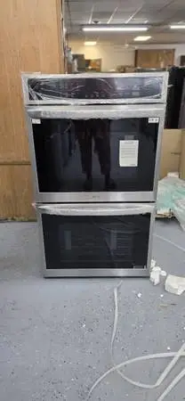 Brand new LG instead of you built in double wall oven with air fryer convection