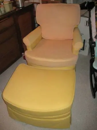 Small Club Chair and Ottoman