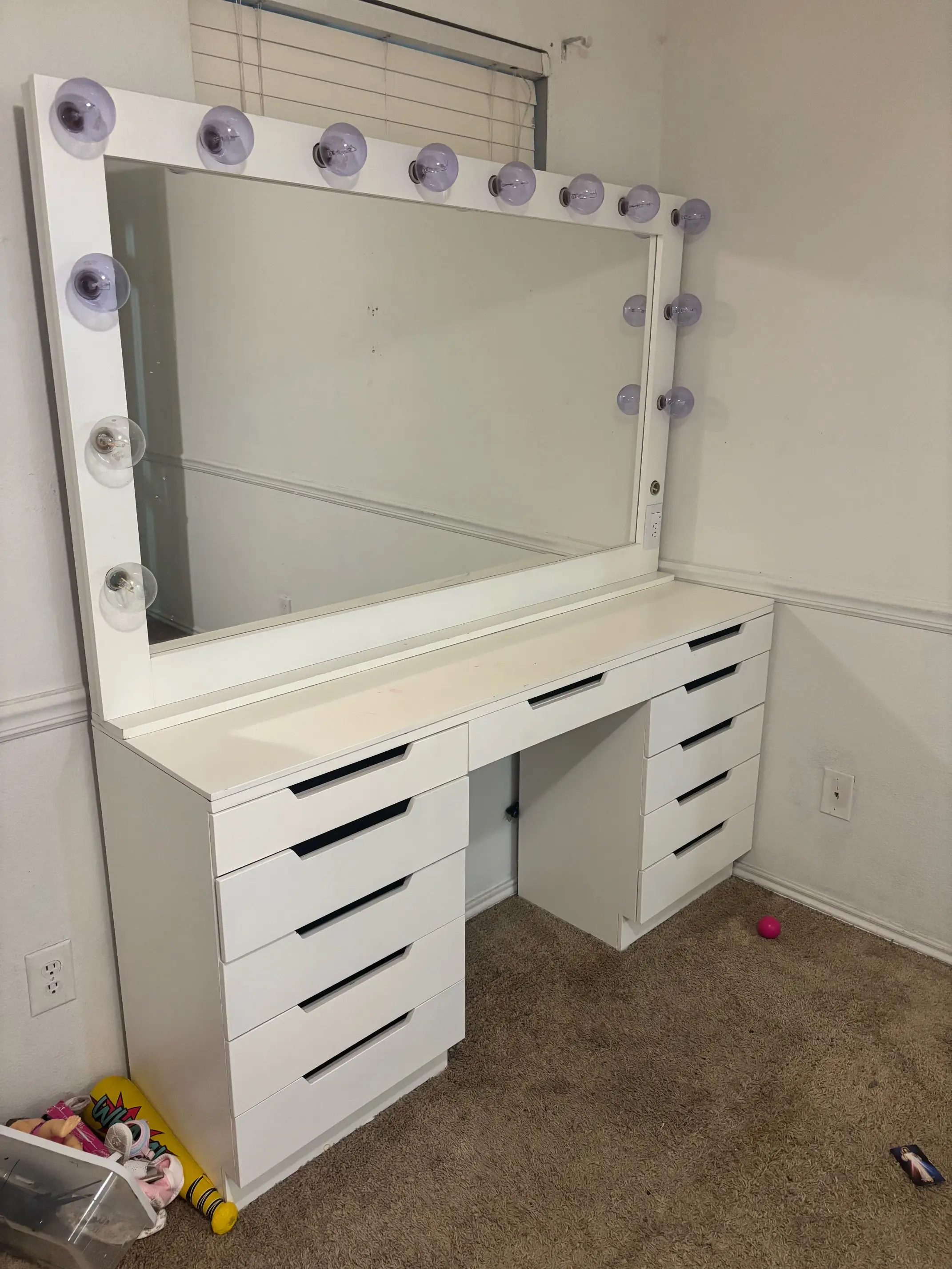 oversized vanity