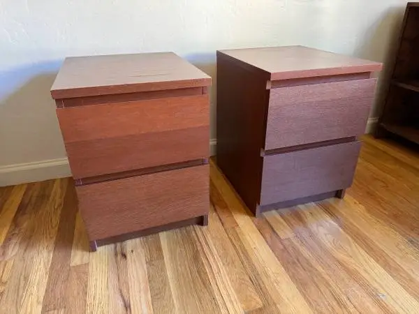 Two Ikea Nightstands