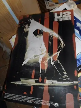 U2  Rattle and Hum movie poster