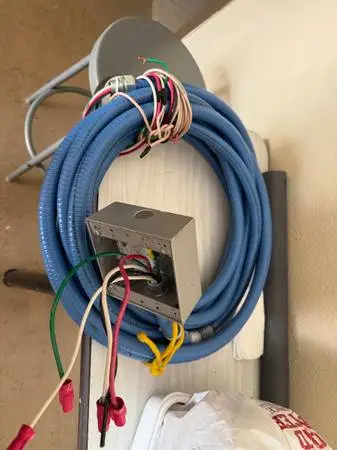 Heavy duty electrical six wire cable 10+ feet