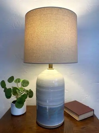 Vintage California Studio Pottery Table Lamp