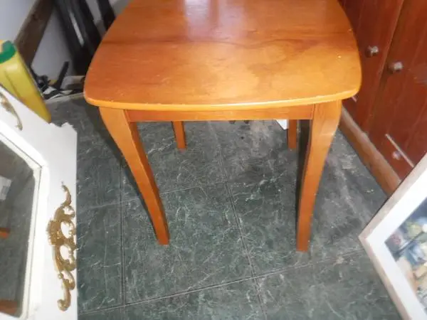 Modern Maple End Table