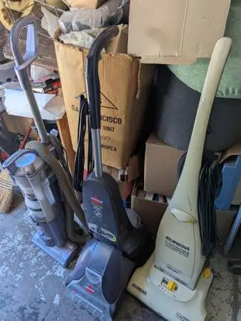 Vacuum cleaners, carpet shampoo cleaners