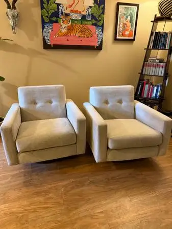 Joybird Swivel Chairs