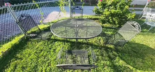 Misc Wrought Iron Patio Table and chairs variety
