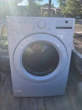 LG Electric Dryer - White