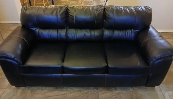 Austin Black Sofa - Like New