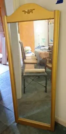 French Provincial Body Mirror