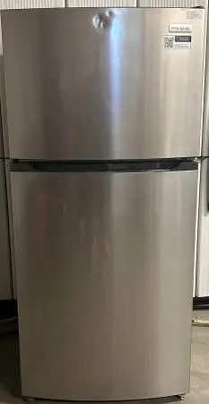 New Frigidaire Top Freezer Refrigerator Stainless Steel