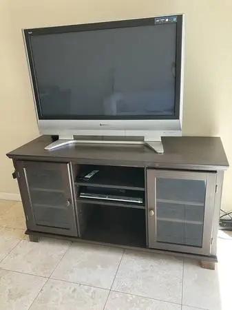 TV Stand with free TV - Negotiable price