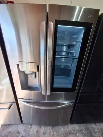 Lg smart grid stainless steel counter depth refrigerator craft ice