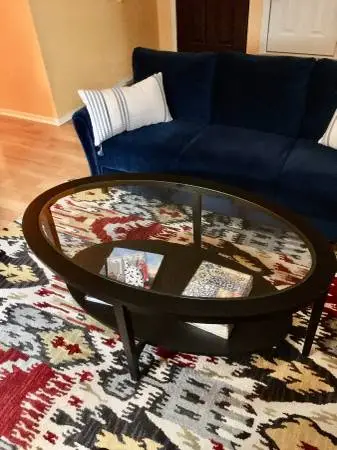 Beautiful 7’10” x 11’ large area rug carpet floor coverings