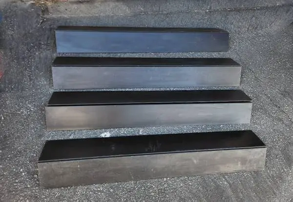 4x 48 Steel Clamp Floor Sign Base weights for stand-up Signage