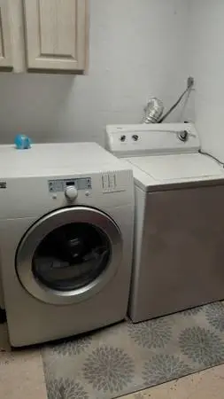 Kenmore washer and dryer.