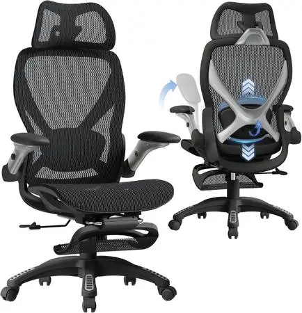 New Executive Ergonomic office chair task chair with foot rest