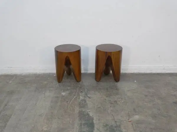 Teak Root Tooth Shaped Side Table (We Have 2)