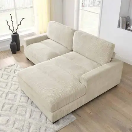 NEW 2pc extra wide Chaise Sectional, come check out