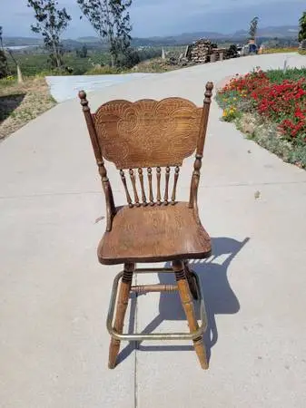 2-Bar Stools - swivel pair