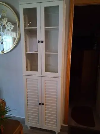 Bookshelve with glass doors
