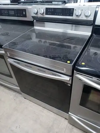★Samsung stainless steel glass-top stove