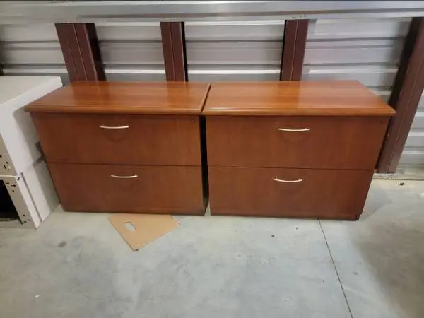 WOODEN LATERAL FILE CABINET(S)