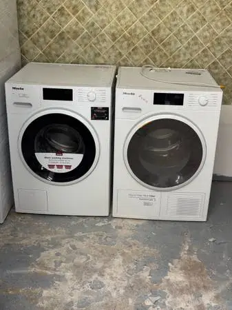 Brand new 24-in miele front load washer dryer set ventless