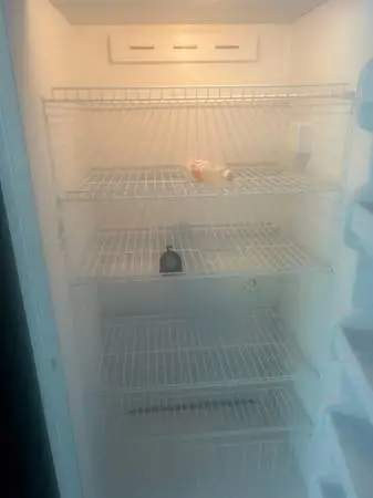 Large upright freezer self d  frost 22 cu