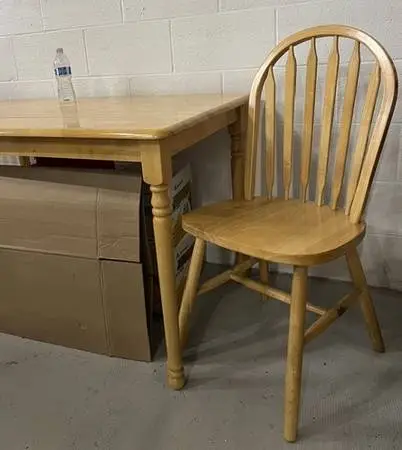 TABLE and 4 CHAIRS