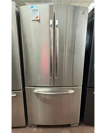 GE Refrigerator French Door in Stainless Steel