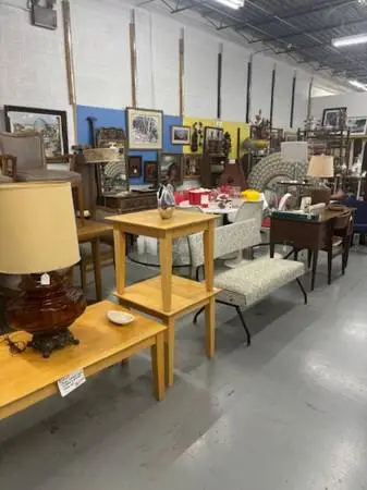 y-not - booth full of unique retro/vintage furniture & stuff