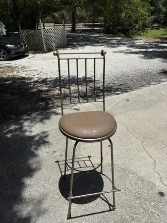 BAR STOOLS-VERY WELL BUILT!!