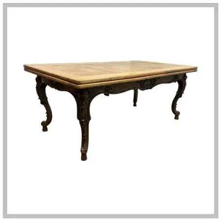 French Louis Xv Extension Dining Table