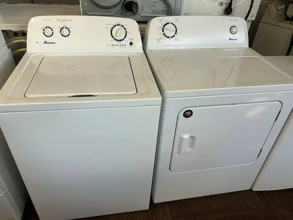 Amana Combo Washer and Dryer Side by Side White