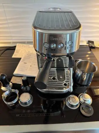 Breville Bambino Plus Espresso Machine + accessories