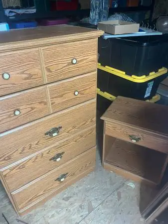 Dresser and nightstand