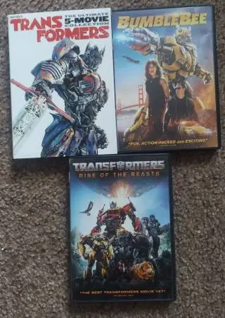 ALL SEVEN TRANSFORMER DVD MOVIE COLLECTION