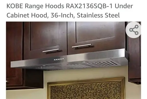New KOBE Range Hood 36 Stainless