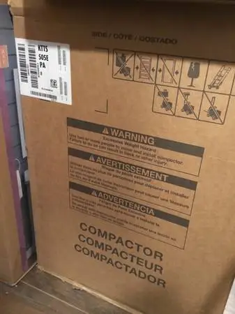 New KitchenAid 15-in Panel Ready Undercounter Trash Compactor